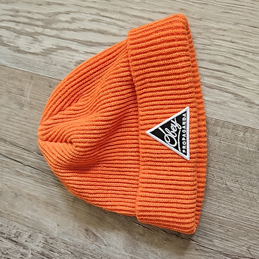Obey Beanie. Orange